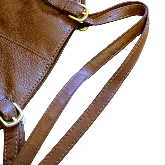 ISABELLA FIORE Brown Leather Shoulder Bag - Picture 8 of 15